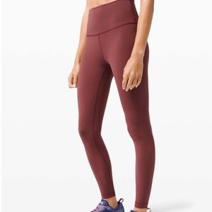 Lululemon Wunder Train 25 inch Savannah size 6